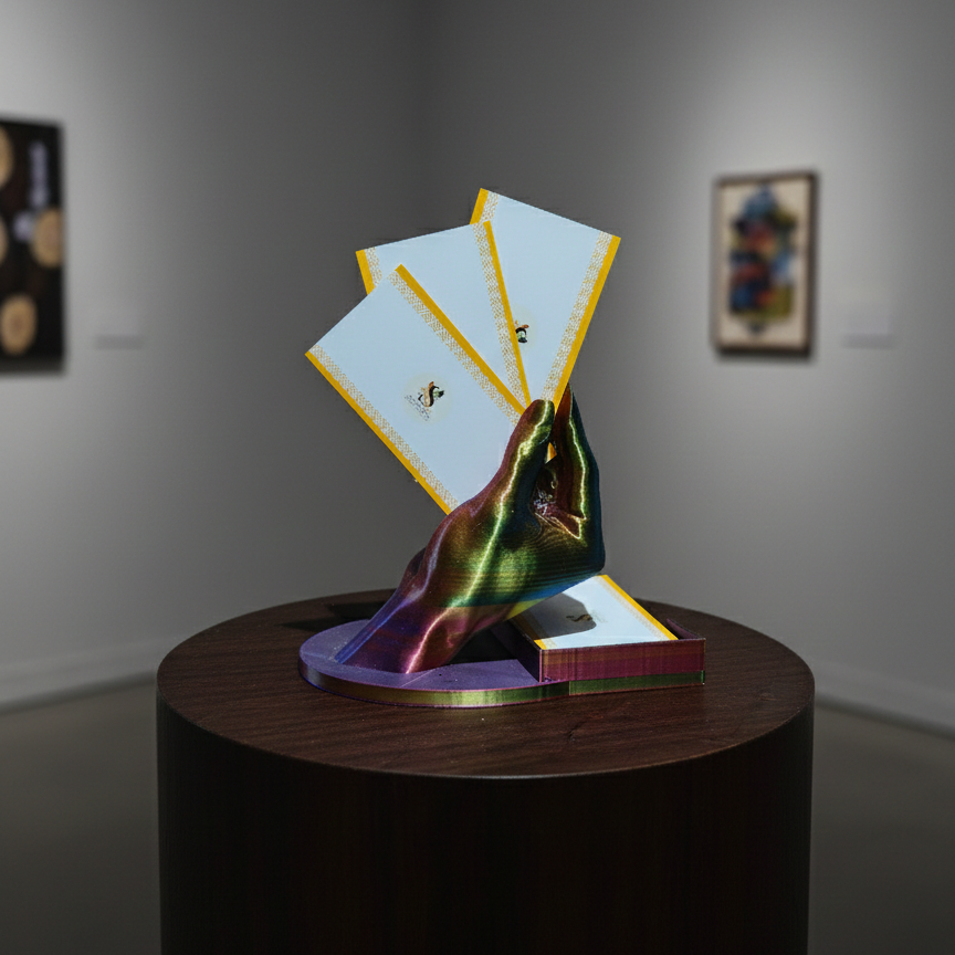 🖼️ 3D SHOWPIECES – Art That Speaks