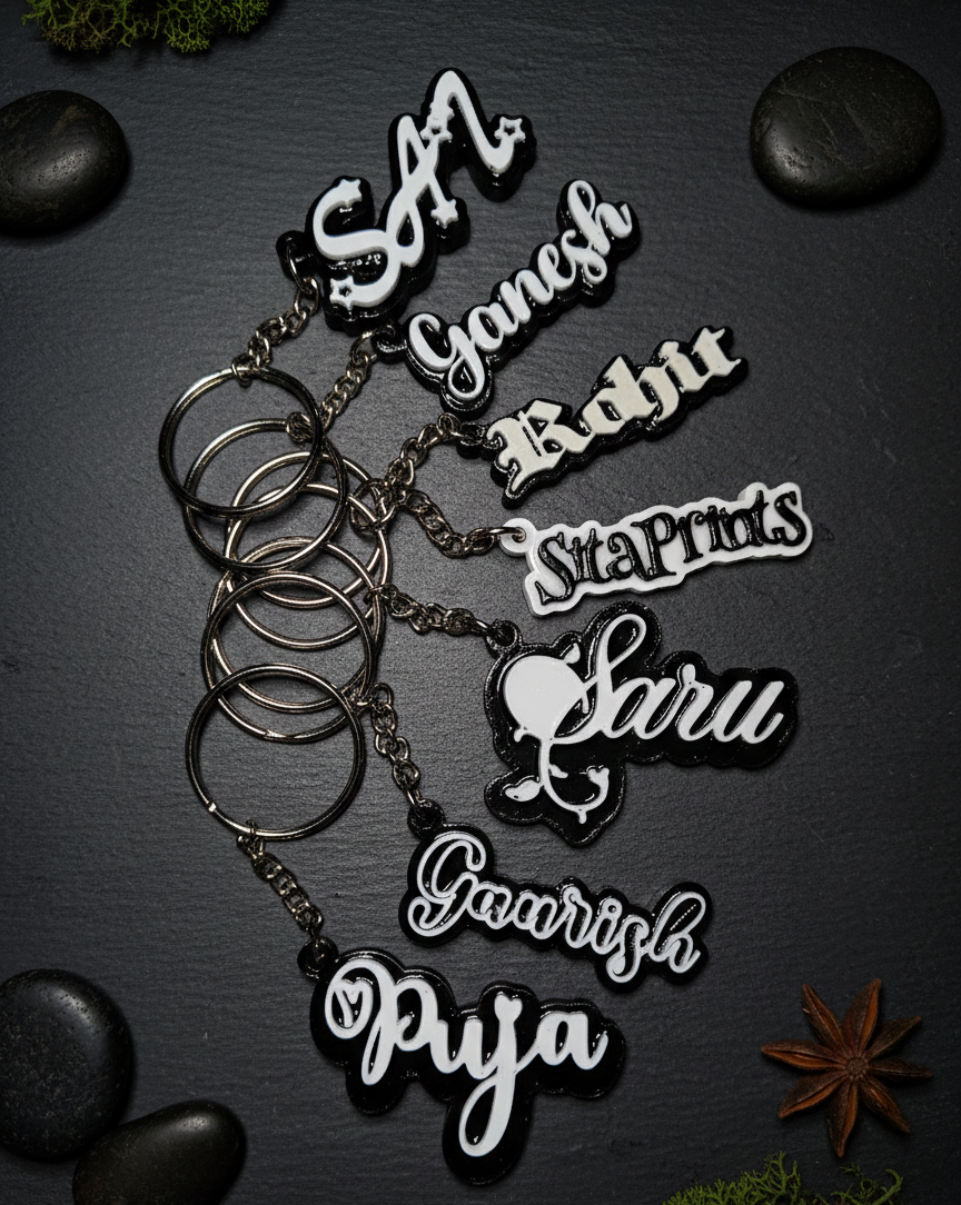🔑 3D KEYCHAINS – Personalized, Stylish & Unique