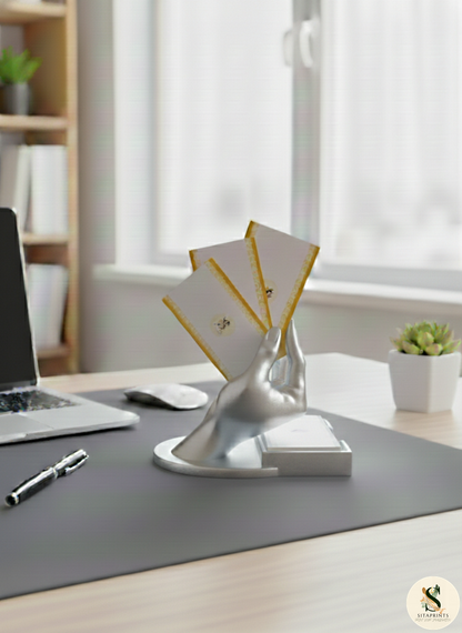 Business Card Holder | Modern Desk Accessory | Premium 3D Printed