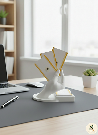 Business Card Holder | Modern Desk Accessory | Premium 3D Printed